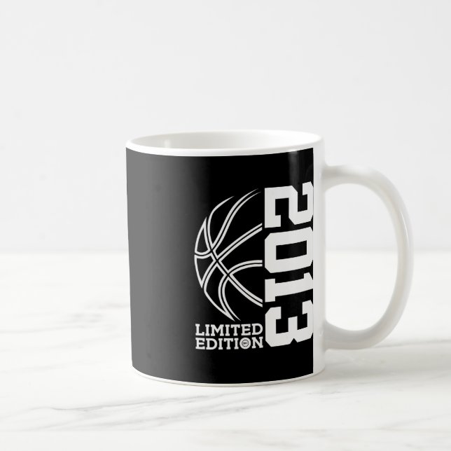 10th Birthday Basketball Limited Edition 2013 2 Coffee Mug (Right)