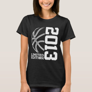 10th Birthday Basketball Limited Edition 2013 2 T-Shirt