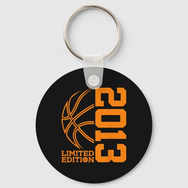 10th BIRTHDAY BASKETBALL LIMITED EDITION 2013  Key Ring (Front)