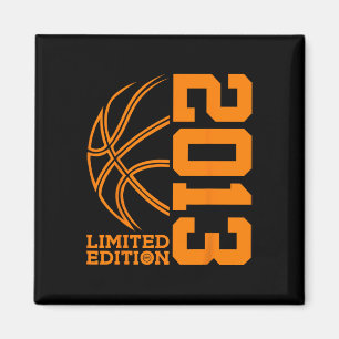 10th BIRTHDAY BASKETBALL LIMITED EDITION 2013  Magnet