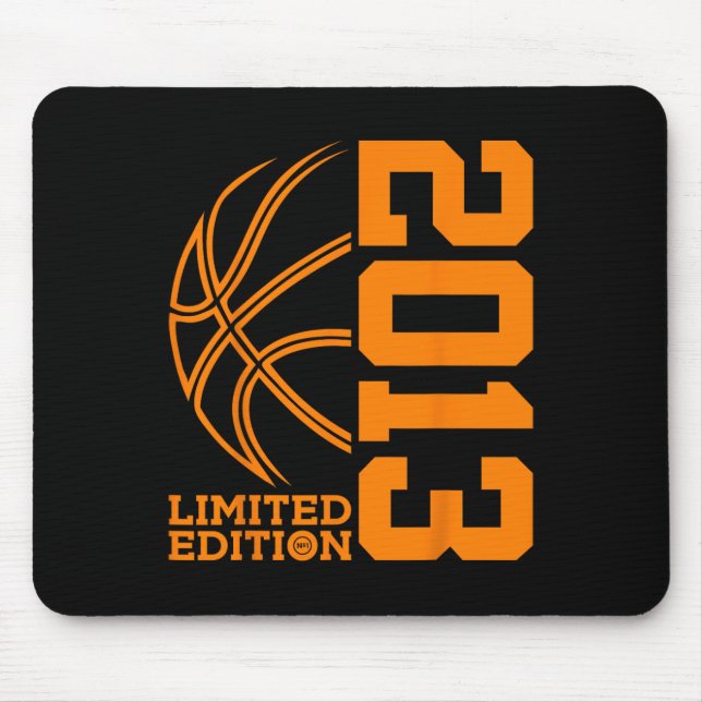10th BIRTHDAY BASKETBALL LIMITED EDITION 2013  Mouse Pad (Front)