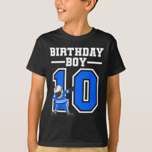 10th Birthday Boy Ice Hockey Kids 10 Years Old Par T-Shirt