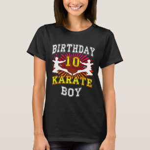 10th Birthday Boy - Karate 10 Year Old Children's  T-Shirt