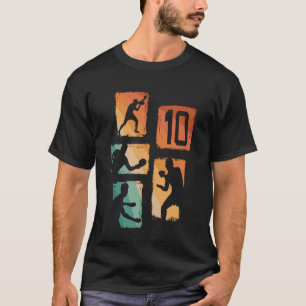 10th Birthday Boy Table Tennis Player Ping-Pong 10 T-Shirt