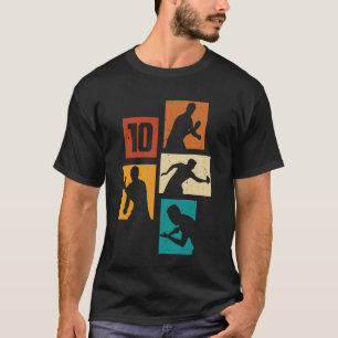 10th Birthday Boy Table Tennis Player Ping-Pong 10 T-Shirt