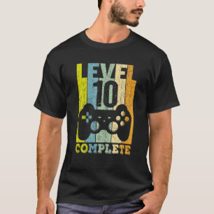 10Th Birthday Boys Girls 10 Years Bday Funny Gift T-Shirt
