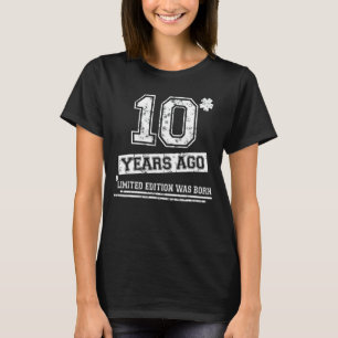 10th Birthday Boys & Girls Party   Children T-Shirt