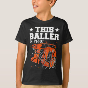 10th Birthday Bysketbyll Boys T-Shirt