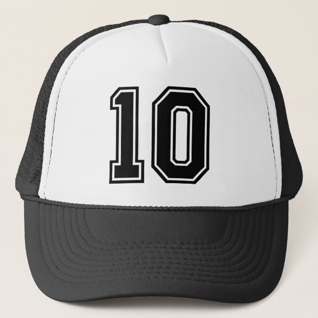 10th Birthday Classic Trucker Hat (Front)