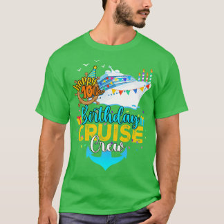 10th Birthday Cruise Crew T-Shirt