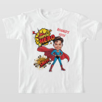 10th Birthday Custom Superhero caricature