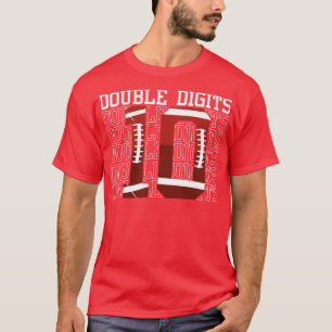 10Th Birthday Funny Saying Double Digits T-Shirt