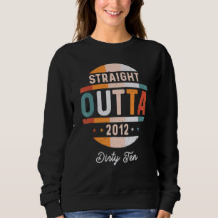 10th Birthday Funny Vintage Tees Straight Outta 20