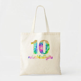 10th Birthday Gift Double Digits Girls Ten T Shirt Tote Bag
