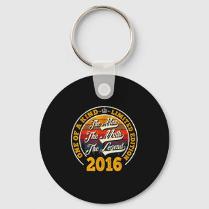 10th Birthday Gift Man Myth Legend 2016 10 For Yea Key Ring
