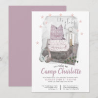 10th Birthday Glamping Party Party Under The Stars