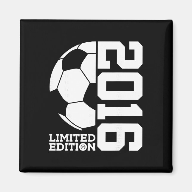 10th Birthday Soccer Limited Edition 2016 _1  Magnet (Front)