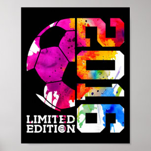 10th Birthday Soccer Limited Edition 2016 Poster