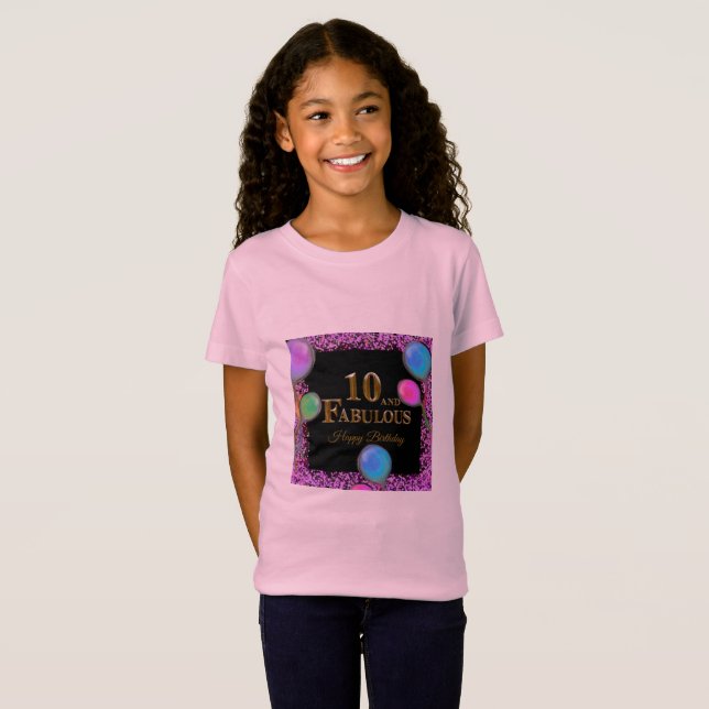 10th  Birthday  T-Shirt (Front Full)