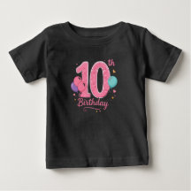 10th Birthday Toddler T-Shirt