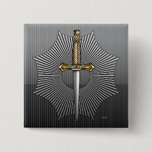 10th Degree: Master Elect 15 Cm Square Badge