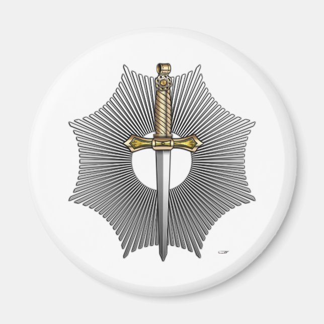 10th Degree: Master Elect Magnet (Front)