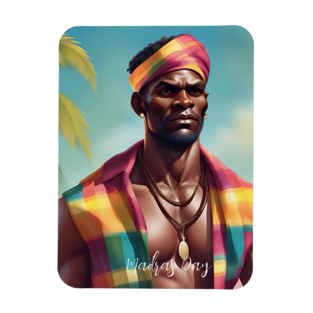 10th edition of Madras Day - Limited Edition #2 Magnet (Vertical)