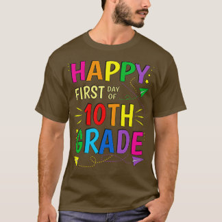 10th Grade Tenth Back to School T-Shirt
