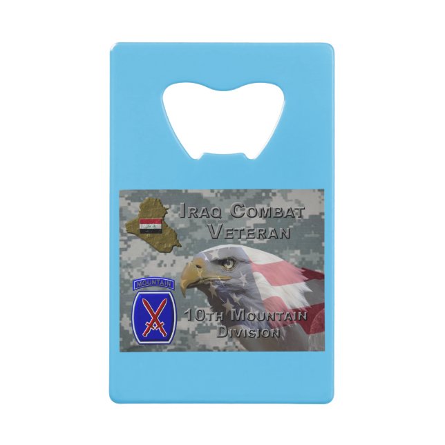 10th Mountain Div Iraq Combat Veteran (Front)