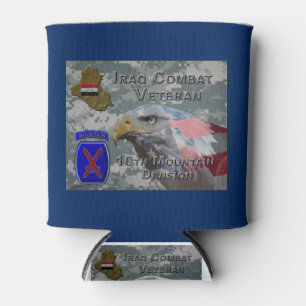 10th Mountain Div Iraq Combat Veteran Can Cooler