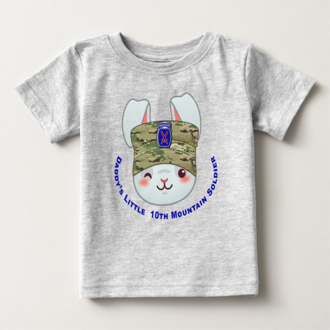 10th Mountain Division  Baby T-Shirt (Front)