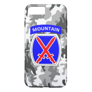 10th Mountain Division "Climb to Glory" Camo Case-Mate iPhone Case