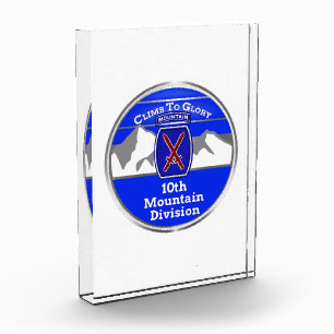 10th Mountain Division “Climb To Glory”  Photo Block