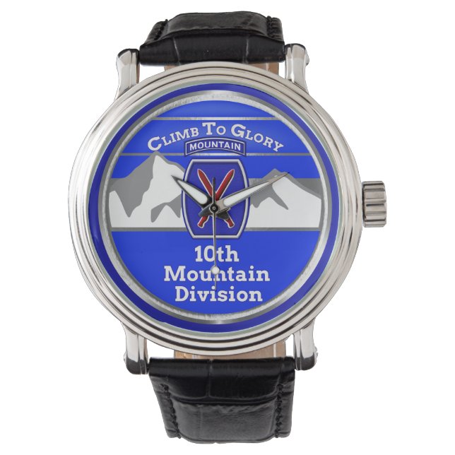 10th Mountain Division “Climb To Glory”   Watch (Front)