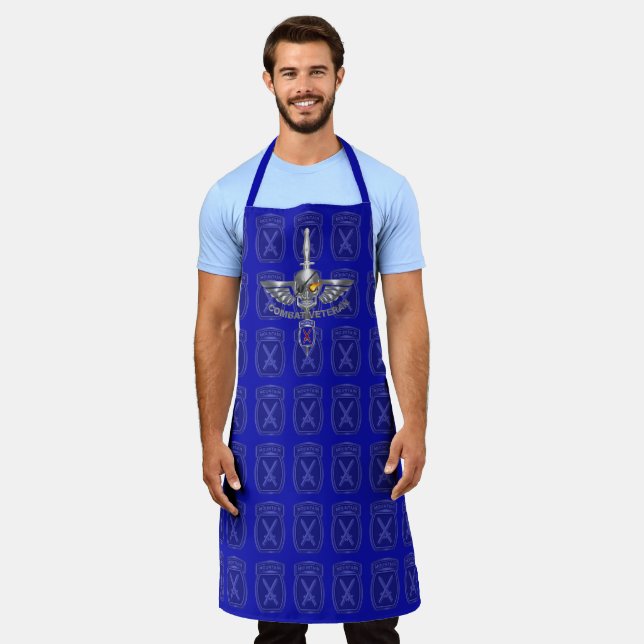 10th Mountain Division Combat Veteran Apron (Worn)