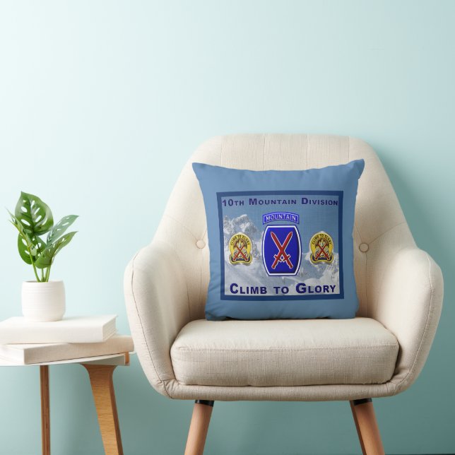 10th Mountain Division Lower Price Cushion (Chair)