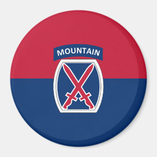 10th Mountain Division Magnet