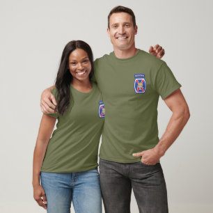 10th Mountain Division Mountaineer Badge T-Shirt