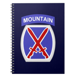 10th Mountain Division Notebook