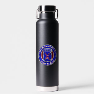 10th Mountain Division Water Bottle