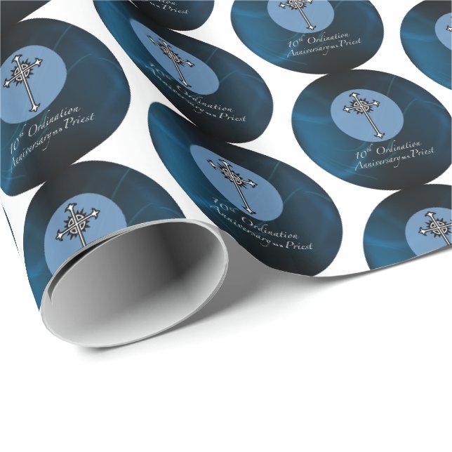 10th Ordination Anniversary of Priest Wrapping Paper (Roll Corner)