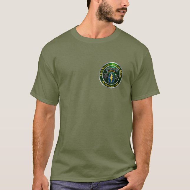 10th Special Forces Group Airborne T-Shirt (Front)