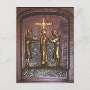 10th Station of the Cross Postcard