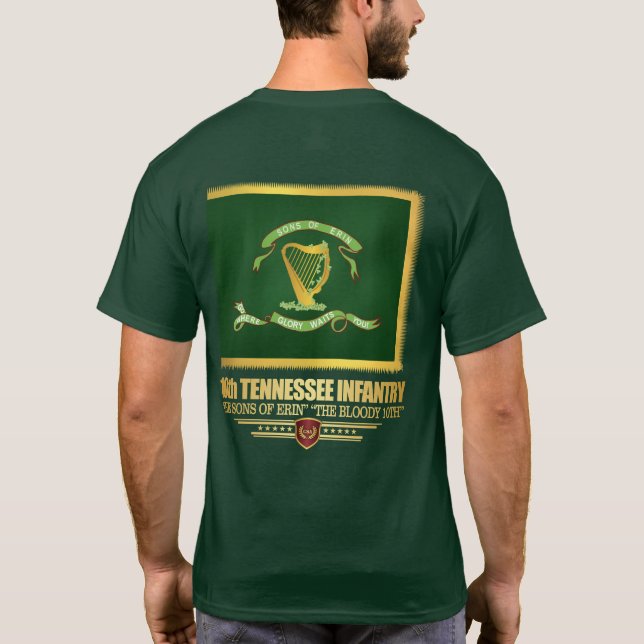 10th Tennessee Infantry T-Shirt (Back)