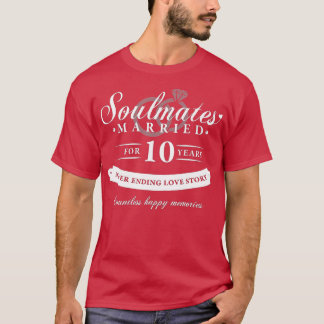 10th Wedding Anniversary - 10 years of Marriage  T-Shirt