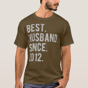 10th Wedding Anniversary For Him  Best Husband Sin T-Shirt