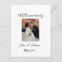 10th wedding anniversary photo name couple Romanti
