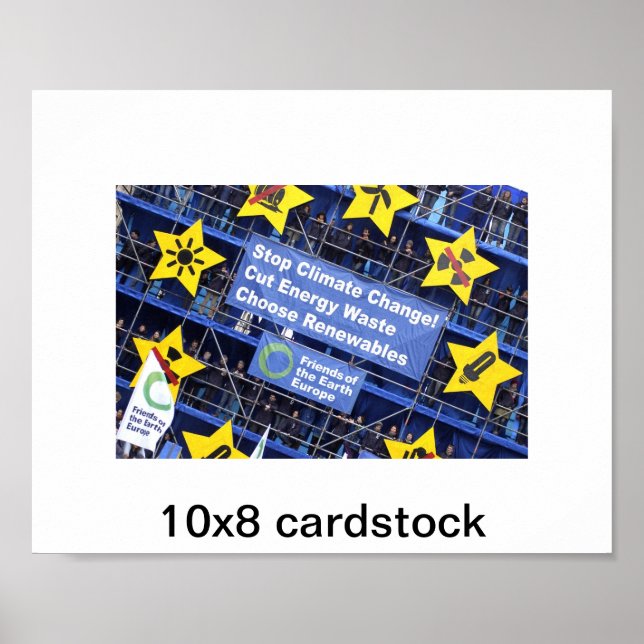 10x8 cardstock poster (Front)