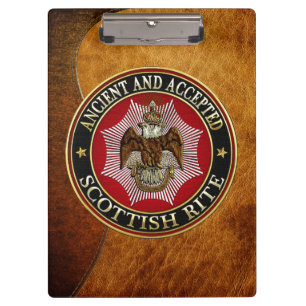 [110] Scottish Rite Double-headed Eagle Clipboard