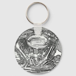 110 Screaming Eagle Key Ring